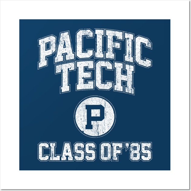 Pacific Tech Class of 85 Wall Art by huckblade